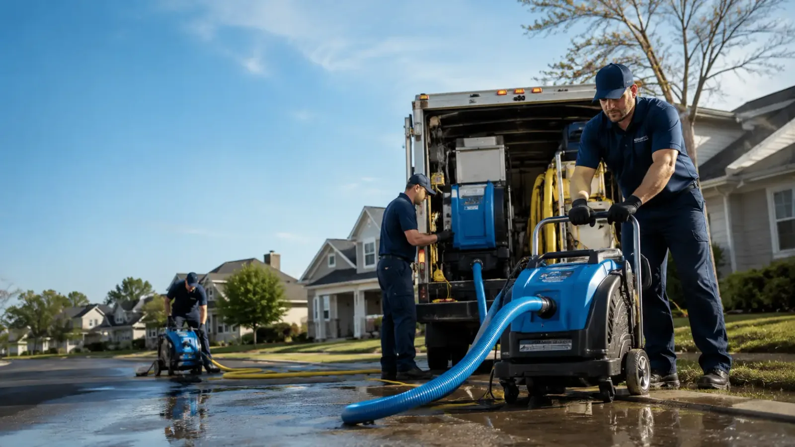 Flood Damage Cleanup in Pyote, TX